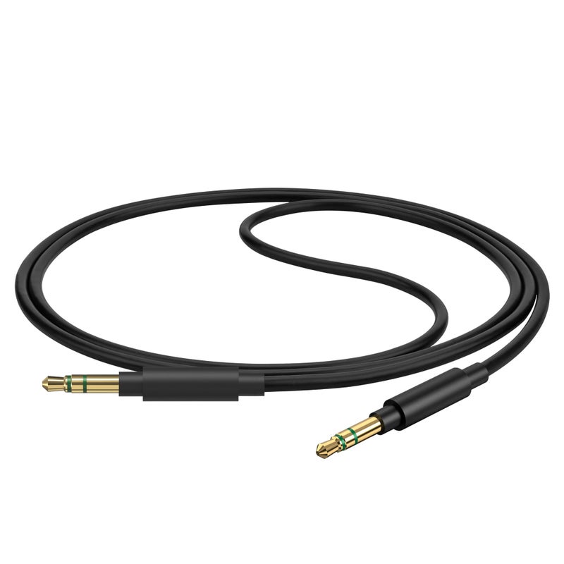 GEEKRIA Audio Cable Compatible with Anker Soundcore H30i, Space One, Q11i, Life 2 Neo/Active, Q30, Q35, Q20i, Q45, Vortex, 3.5mm Aux Replacement Stereo Cord (4 ft / 1.2 m) - Image 2